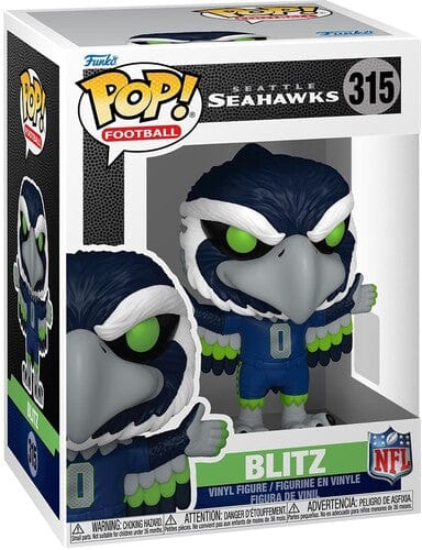 Funko Toys > Funko > Funko Pop! Funko POP! NFL: Seahawks - Blitz (Vinyl Figure, Collectible) 889698891349 FUKO89134