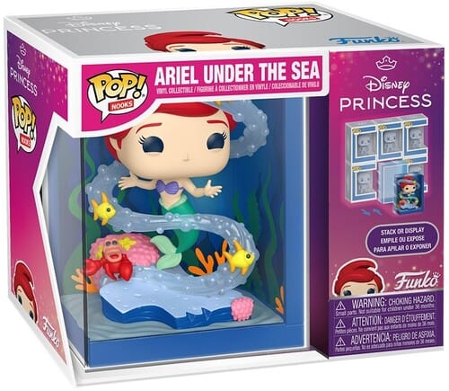 Funko Toys > Funko > Funko Pop! Funko POP! Nooks: Disney Princess: Ariel Under the Sea (The Little Mermaid) 889698932196 FUKO93219