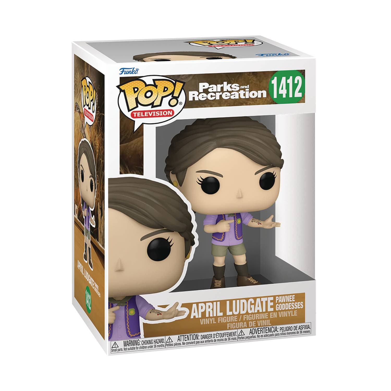 Funko Toys > Funko > Funko Pop! Funko Pop!: Parks and Recreation - April Ludgate, Pawnee Goddess 889698726566 FU72656