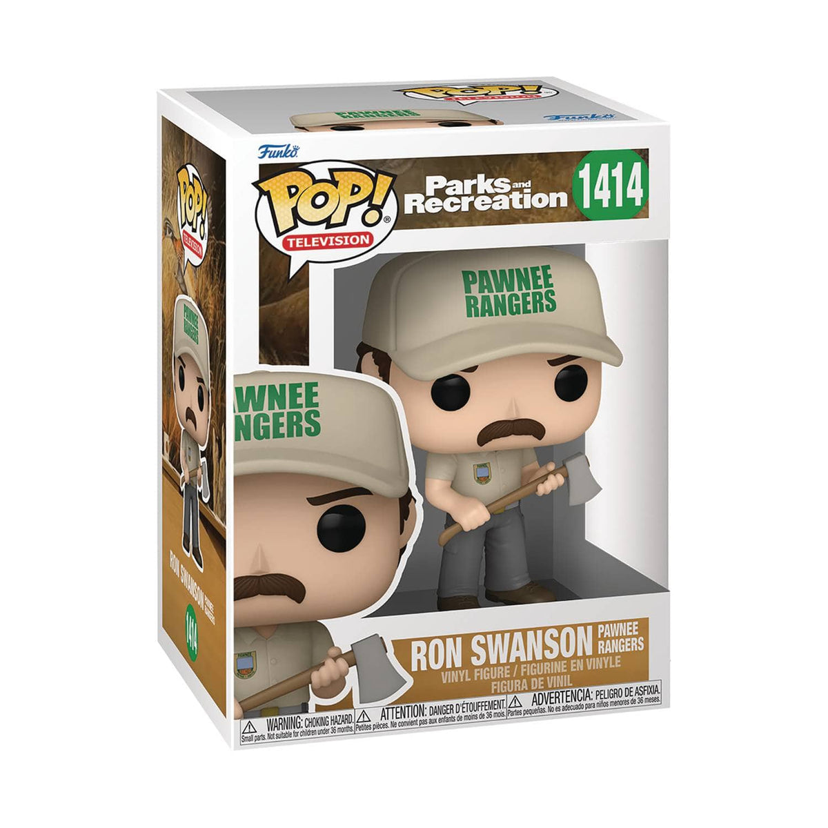 Funko Toys > Funko > Funko Pop! Funko Pop!: Parks and Recreation - Ron Swanson, Pawnee Ranger 889698726580 JAN239541