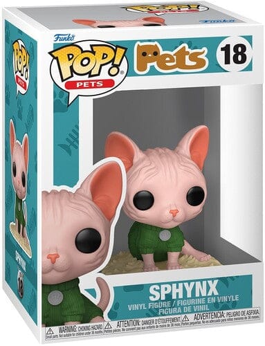Funko Toys > Funko > Funko Pop! Funko POP! Pets: Pets - Sphinx Cat 889698883290 FUKO88329