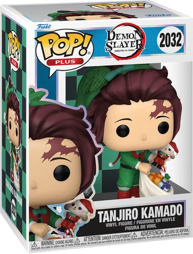 Funko Toys > Funko > Funko Pop! Funko POP!: Plus: Demon Slayer - Tanjiro, Holiday (Vinyl Figure, Collectible) 889698867764 FUKO86776