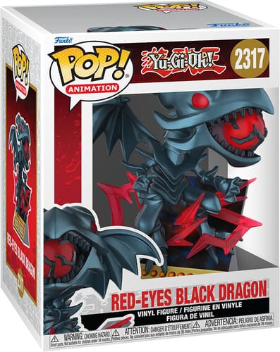 Funko Toys > Funko > Funko Pop! Funko POP! Premium: Yu-Gi-Oh! - Red-Eyes Black Dragon (Card) 889698866095 FUKO86609