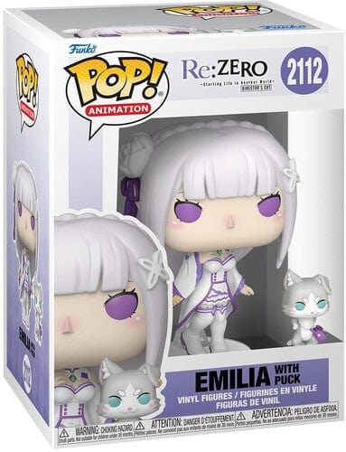 Funko Toys > Funko > Funko Pop! Funko Pop!: Re:ZERO - Emilia w/ Puck 889698865159 FUKO86515