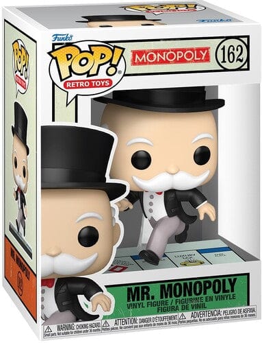 Funko Toys > Funko > Funko Pop! Funko POP! Retro Toys: Monopoly - Mr. Monopoly, Pass Go (Vinyl Figure, Collectible) 889698865388 FUKO86538