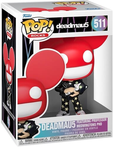 Funko Toys > Funko > Funko Pop! Funko POP! Rocks: Deadmau5 - Deadmau5 featuring Professor Meowingtons PHD 889698797030 FUKO79703