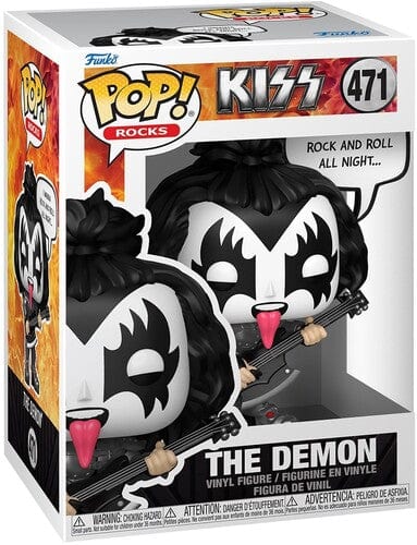 Funko Toys > Funko > Funko Pop! Funko Pop! Sayings: KISS - The Demon, Rock & Roll All Night (Vinyl Figure, Collectible) 889698841245 FUKO84124