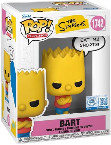 Funko Toys > Funko > Funko Pop! Funko Pop! Sayings: Simpsons - Bart (Specialty Channel) (Action Figure, Collectible) 889698872461 FUKO87246