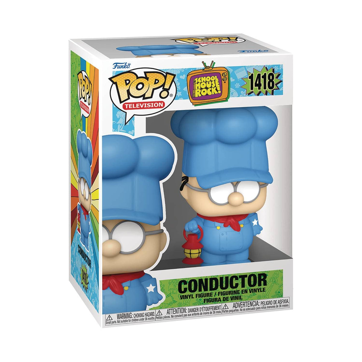 Funko Toys > Funko > Funko Pop! Funko Pop!: Schoolhouse Rock - Conductor 889698594875 JAN239543