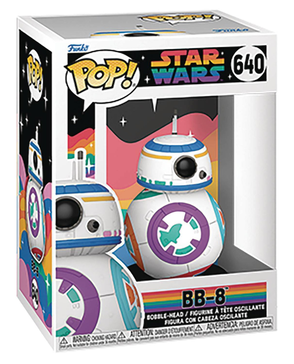 Funko Toys > Funko > Funko Pop! Funko POp!: Star Wars - BB-8,  Pride 2023 889698720199 JUL229687