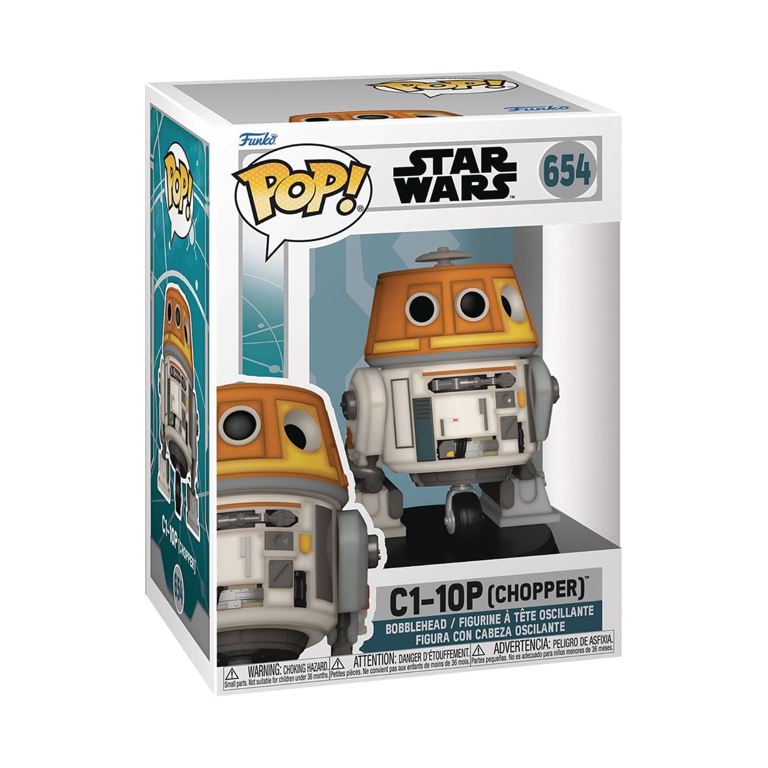 Funko Toys > Funko > Funko Pop! Funko Pop!: Star Wars - C1-10P (Chopper) 889698721790 JAN238243
