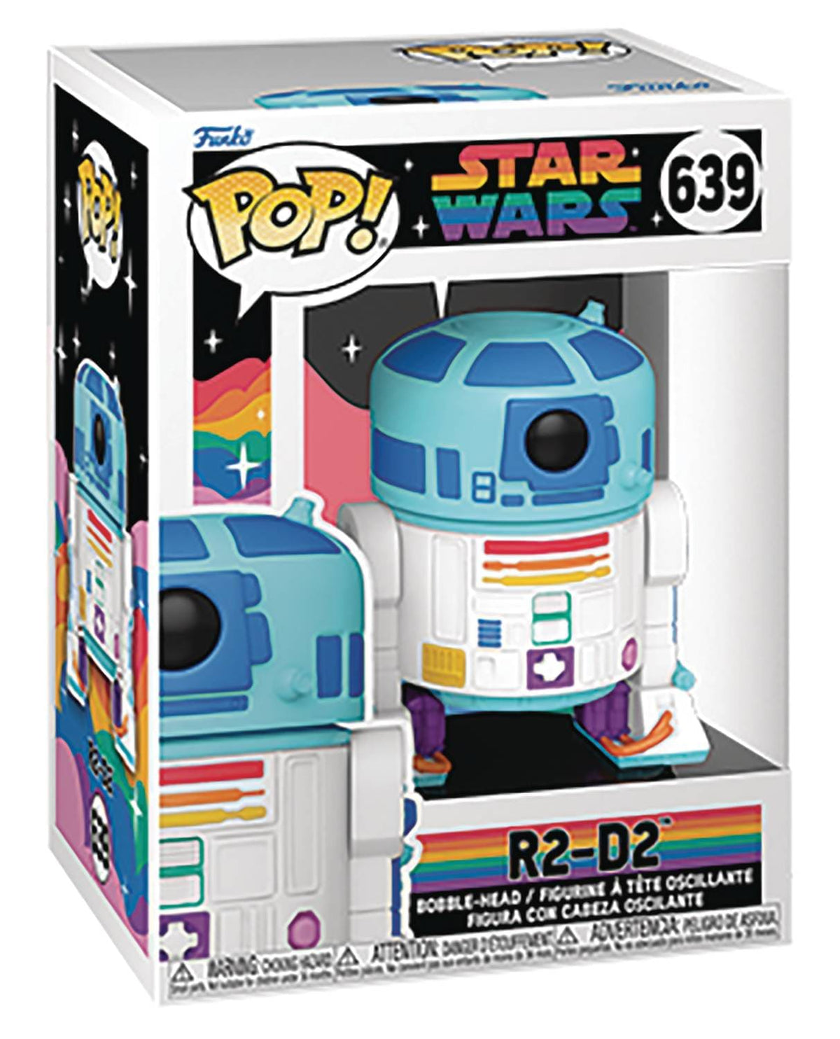 Funko Toys > Funko > Funko Pop! Funko Pop!: Star Wars - R2-D2, Pride 2023 889698720212 JUL229688