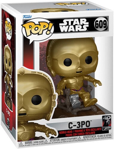 Funko Toys > Funko > Funko Pop! Funko Pop! STAR WARS: Return of the Jedi 40th - C3P0 in chair 889698707442 FUKO70744