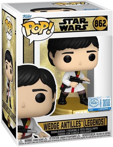 Funko Toys > Funko > Funko Pop! Funko POP! Star Wars: Star Wars Legends - Wedge Antilles 889698947633 FUKO94763