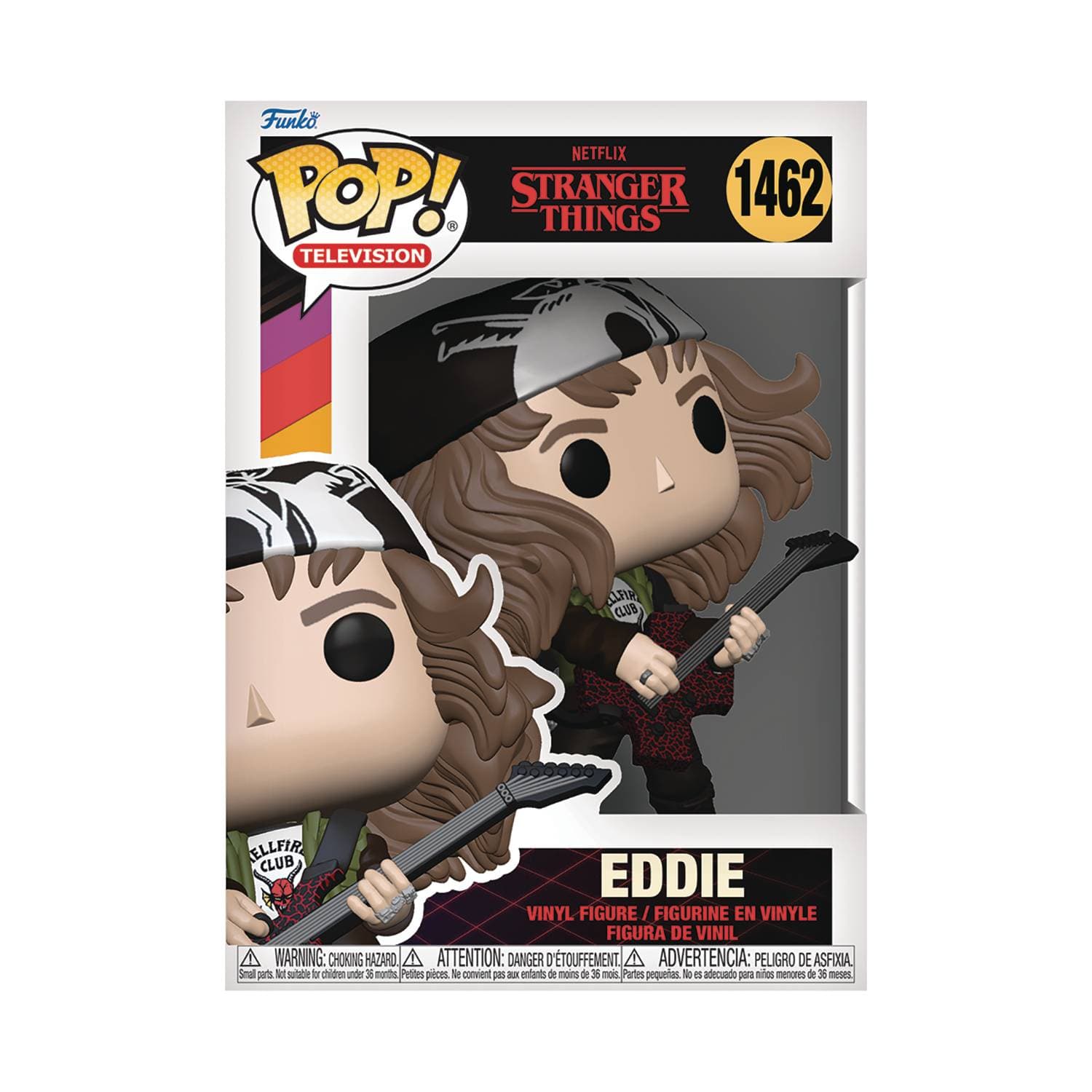 Funko Toys > Funko > Funko Pop! Funko Pop!: Stranger Things - Hunter Eddie with Guitar, Season 4 889698721387 JAN239548