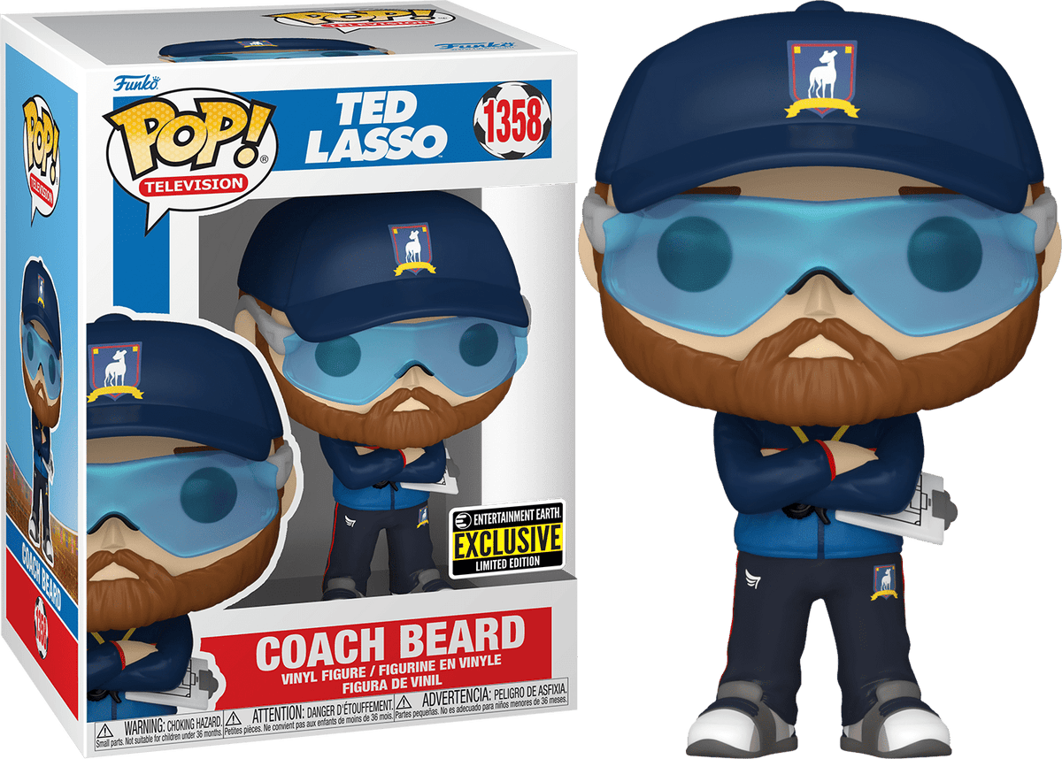 Funko Toys > Funko > Funko Pop! Funko Pop!: Ted Lasso - Coach Beard (Entertainment Earth Exclusive) 889698662475 FU3TL66247EE