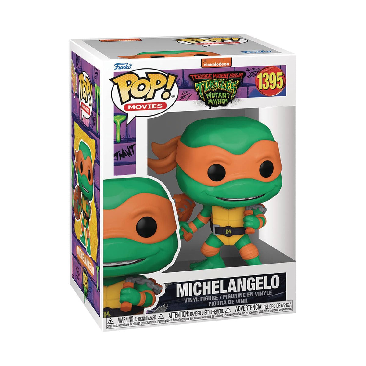 Funko Toys > Funko > Funko Pop! Funko Pop!: Teenage Mutant Ninja Turtles - Michelangelo (Mutant Mayhem) 889698723367 SEP228647