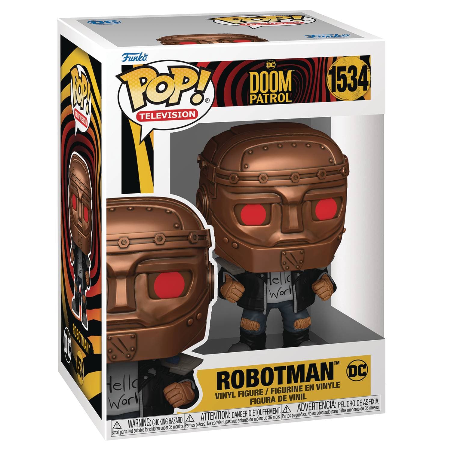 Funko Toys > Funko > Funko Pop! FUNKO POP! TELEVISION: DOOM PATROL: ROBOTMAN 889698758963 STL296229