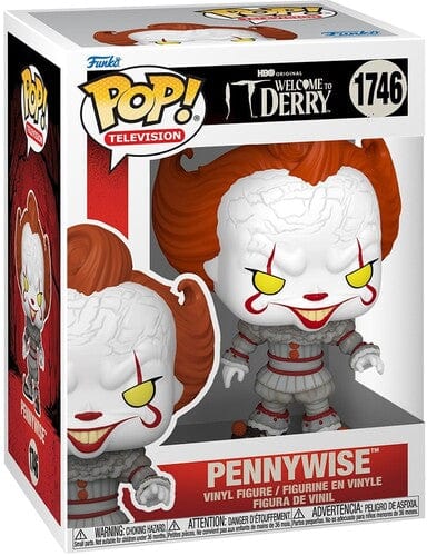 Funko Toys > Funko > Funko Pop! Funko POP!: Television: Welcome to Derry - Pennywise (Vinyl Figure, Collectible) 889698866750 FUKO86675