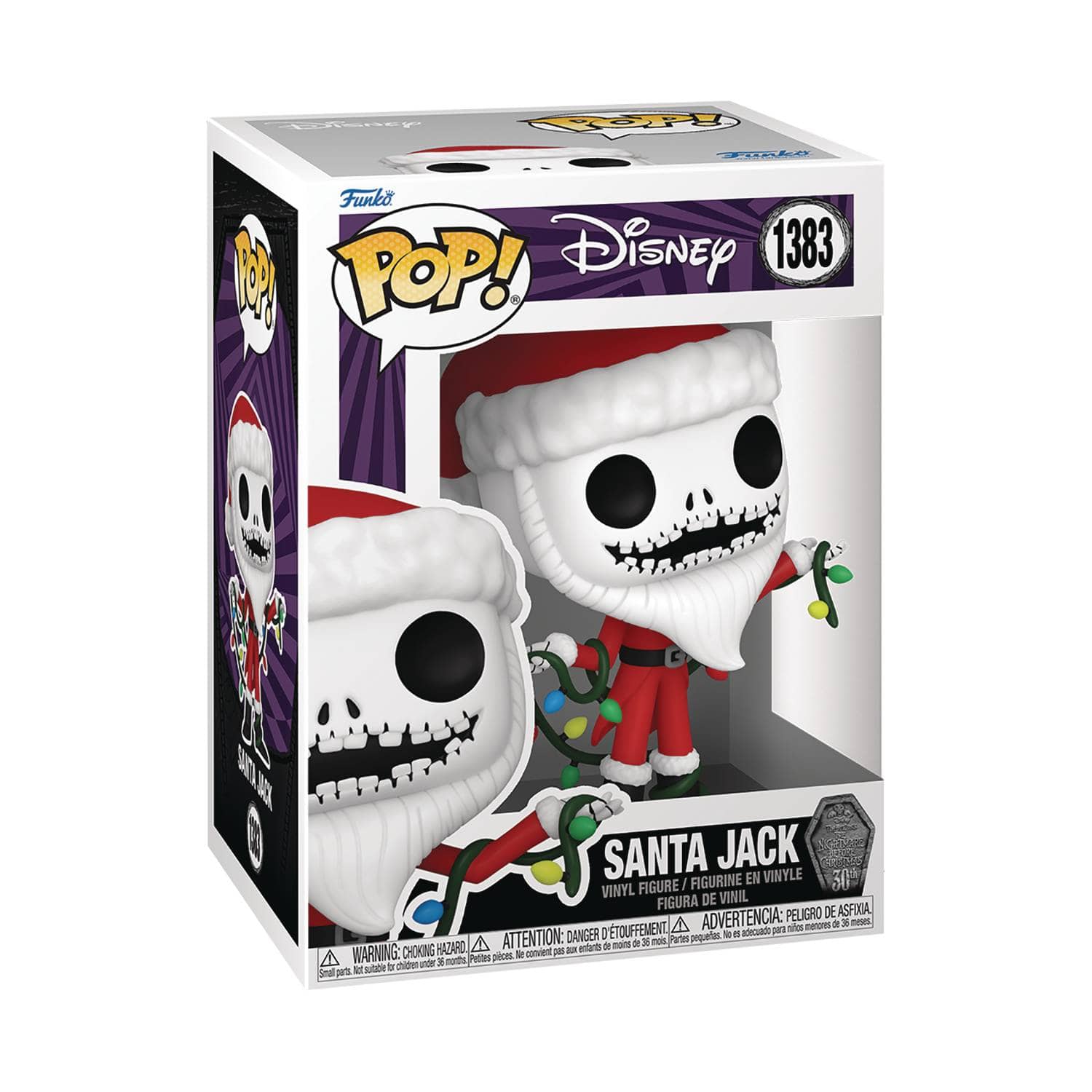 Funko Toys > Funko > Funko Pop! Funko Pop!: The Nightmare Before Christmas - Santa Jack 889698723862 DEC228256