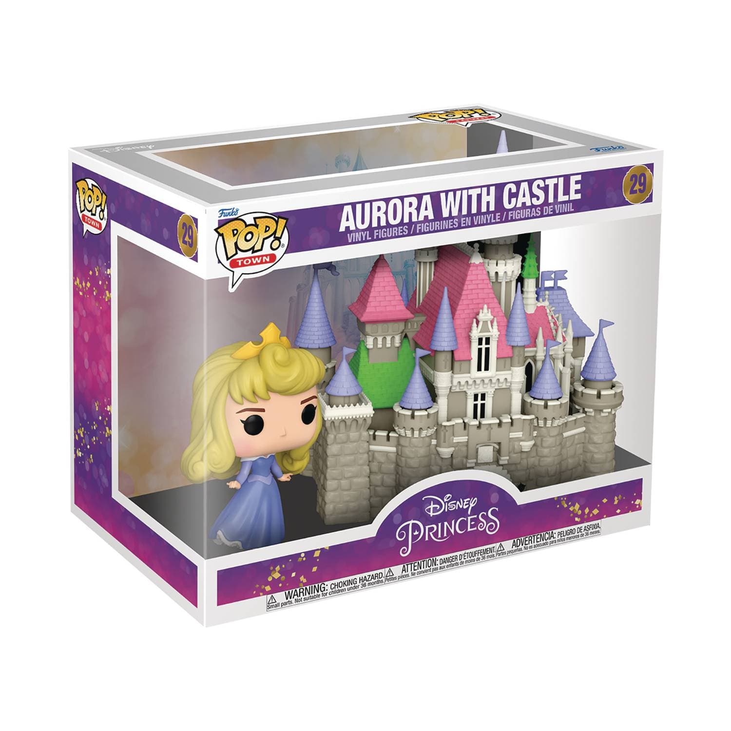 Funko Toys > Funko > Funko Pop! Funko Pop! Town: Disney Princess - Aurora with Castle 889698563536 APR219798