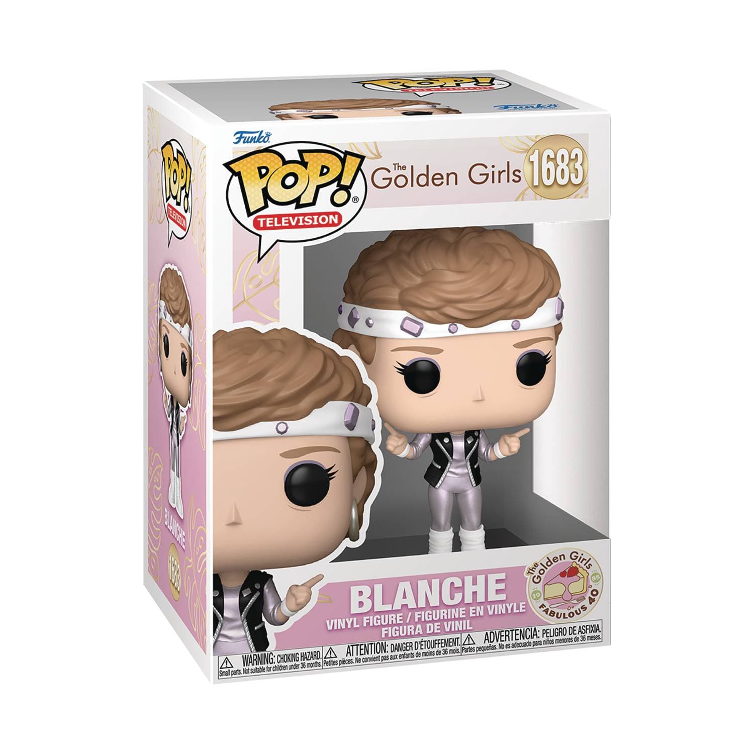 Funko Toys > Funko > Funko Pop! FUNKO: POP TV - GOLDEN GIRLS 40TH - BLANCHE FIGURE 889698835008 STL331369
