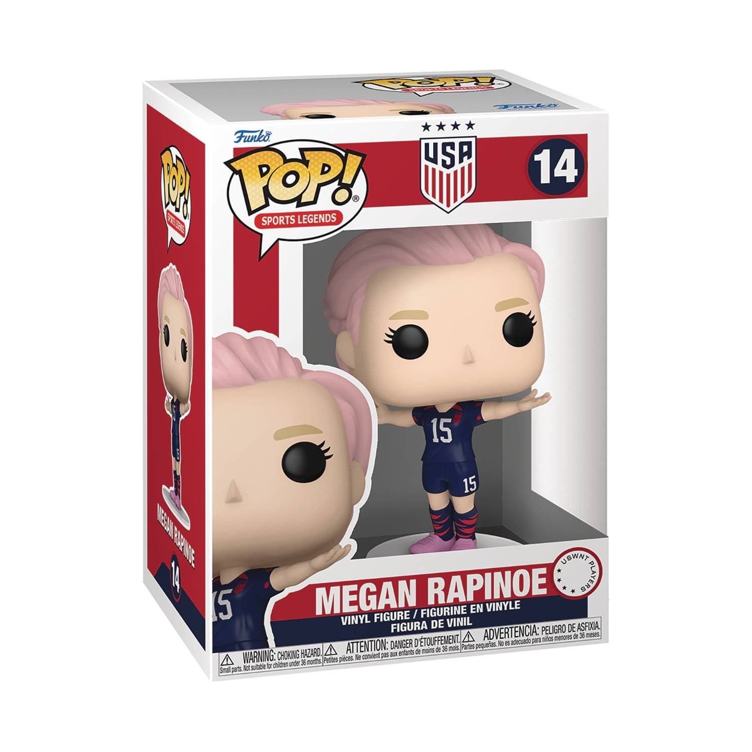 Funko Toys > Funko > Funko Pop! Funko POp!: USA Women's National Team - Megan Rapinoe 889698705813 JUL229684