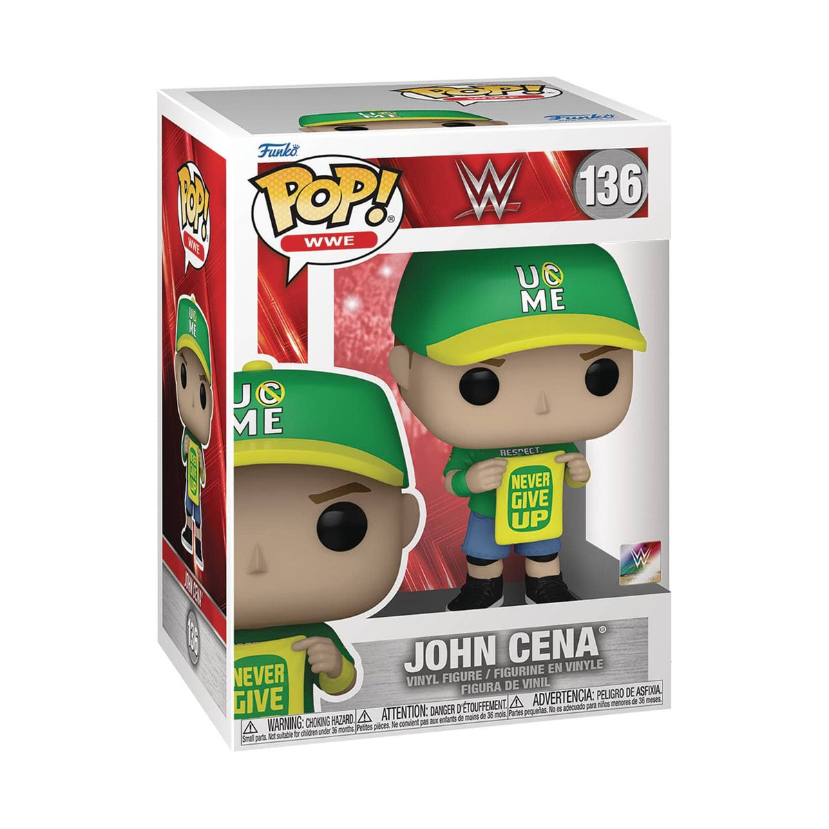 Funko Toys > Funko > Funko Pop! Funko Pop!: WWE - John Cena, Never Give Up 889698722841 FU72284