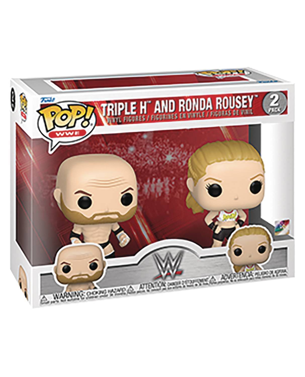 Funko Pop!: WWE - Triple H and Ronda Rousey