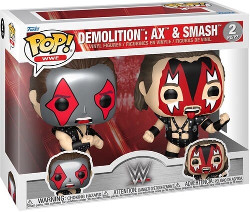 Funko Toys > Funko > Funko Pop! Funko POP! WWE: WWE - Demolition Ax & Smash 2-Pack (Metallic) 889698930161 FUKO93016