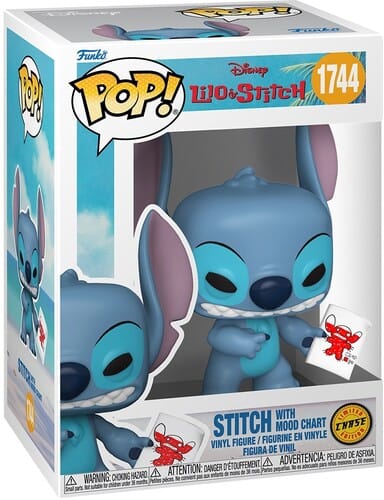 Funko Toys > Funko > Funko Pop! POP Disney: Lilo & Stitch - Stitch with Mood Chart (Chase) 889698903455 FUKO90345