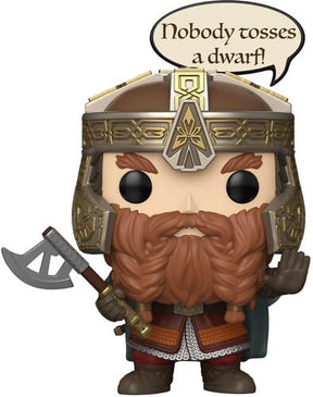 Funko Toys > Funko > Funko Pop! POP Sayings: Lord of the Rings - Gimli 889698904643 FUKO90464
