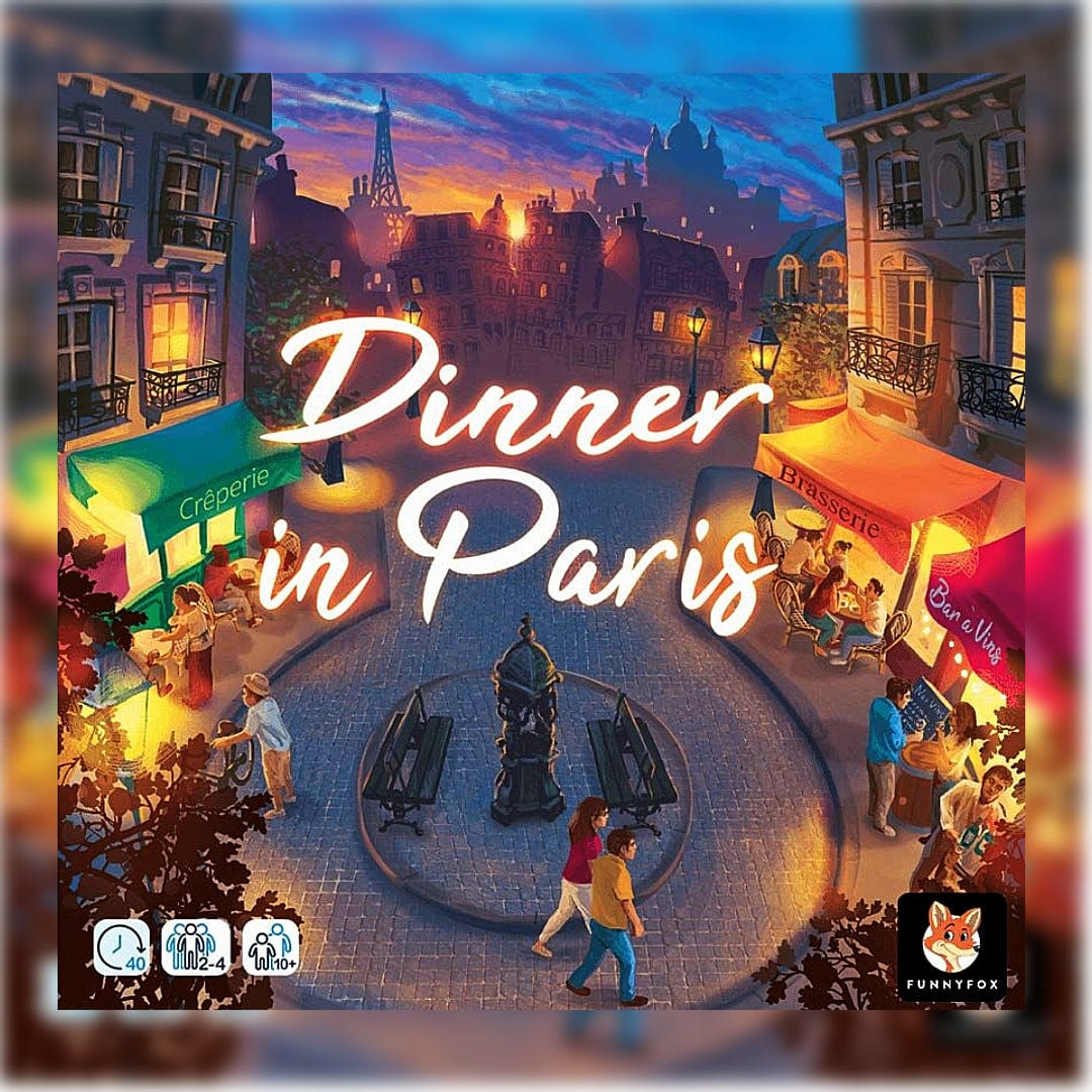 FUNNYFOX Board Games Dinner In Paris 3616450000087 FNFFUDIN