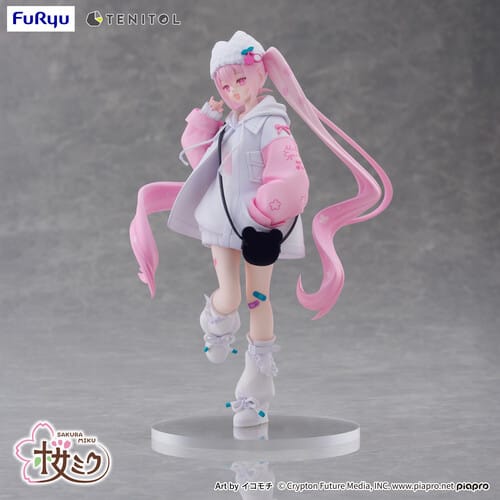 FuRyu Toys > Figures > Anime Tenitol: Hatsune Miku - Sakura Miku Cool Style 4580736407473 FUYU07473