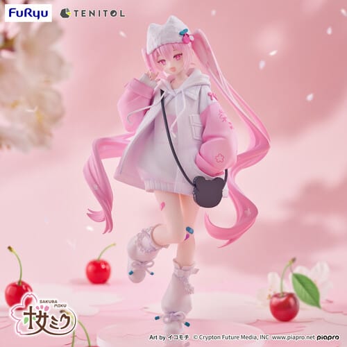 FuRyu Toys > Figures > Anime Tenitol: Hatsune Miku - Sakura Miku Cool Style 4580736407473 FUYU07473
