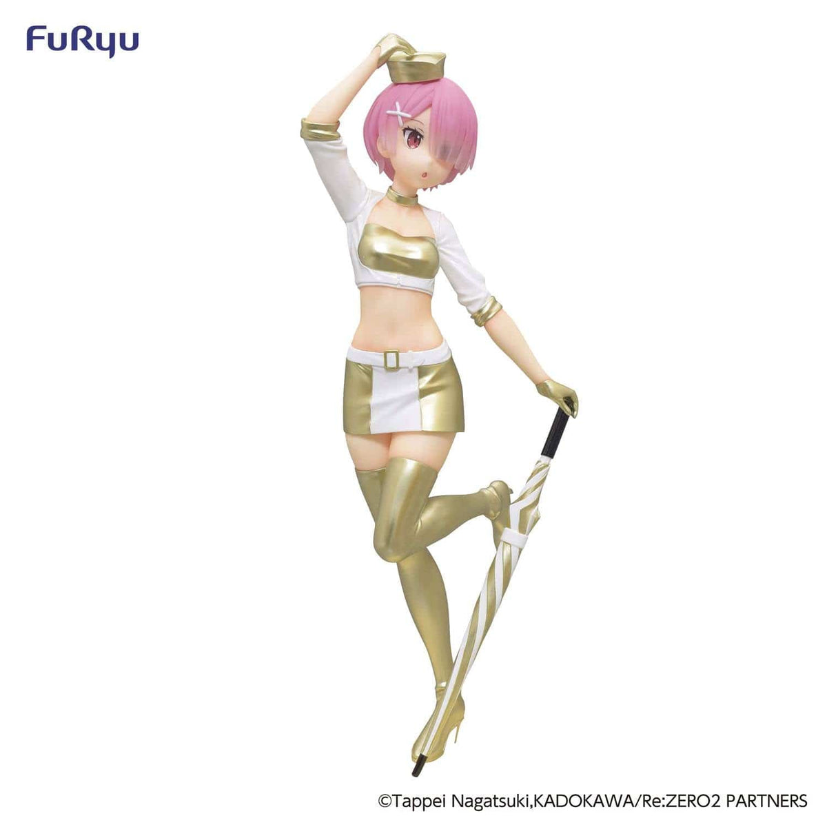 Furyu Toys > Statues > Anime FURYU - RE ZERO STARTING LIFE - TRIO TRY IT RAM GRID GIRL FIGURE 4582655072152 JUN238804