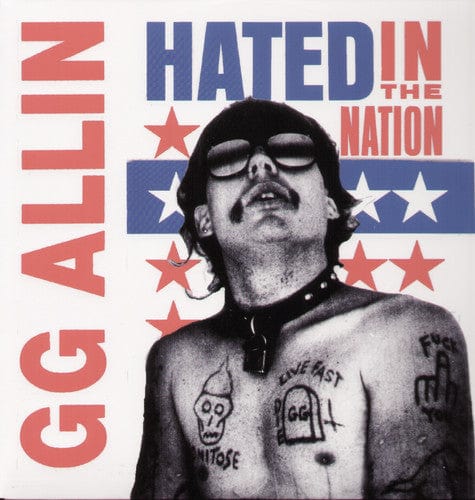 GG Allin - Hated in the Nation - Black Vinyl