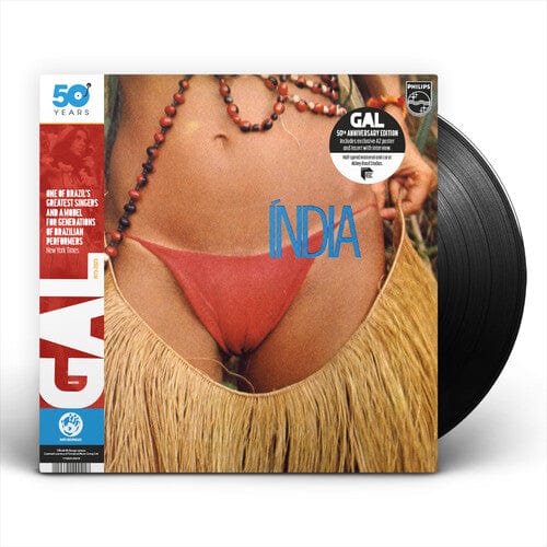 Gal Costa Music > Vinyl Records Gal Costa - India (50th Anniversary Edition) 7119691290218 MRBG282.1