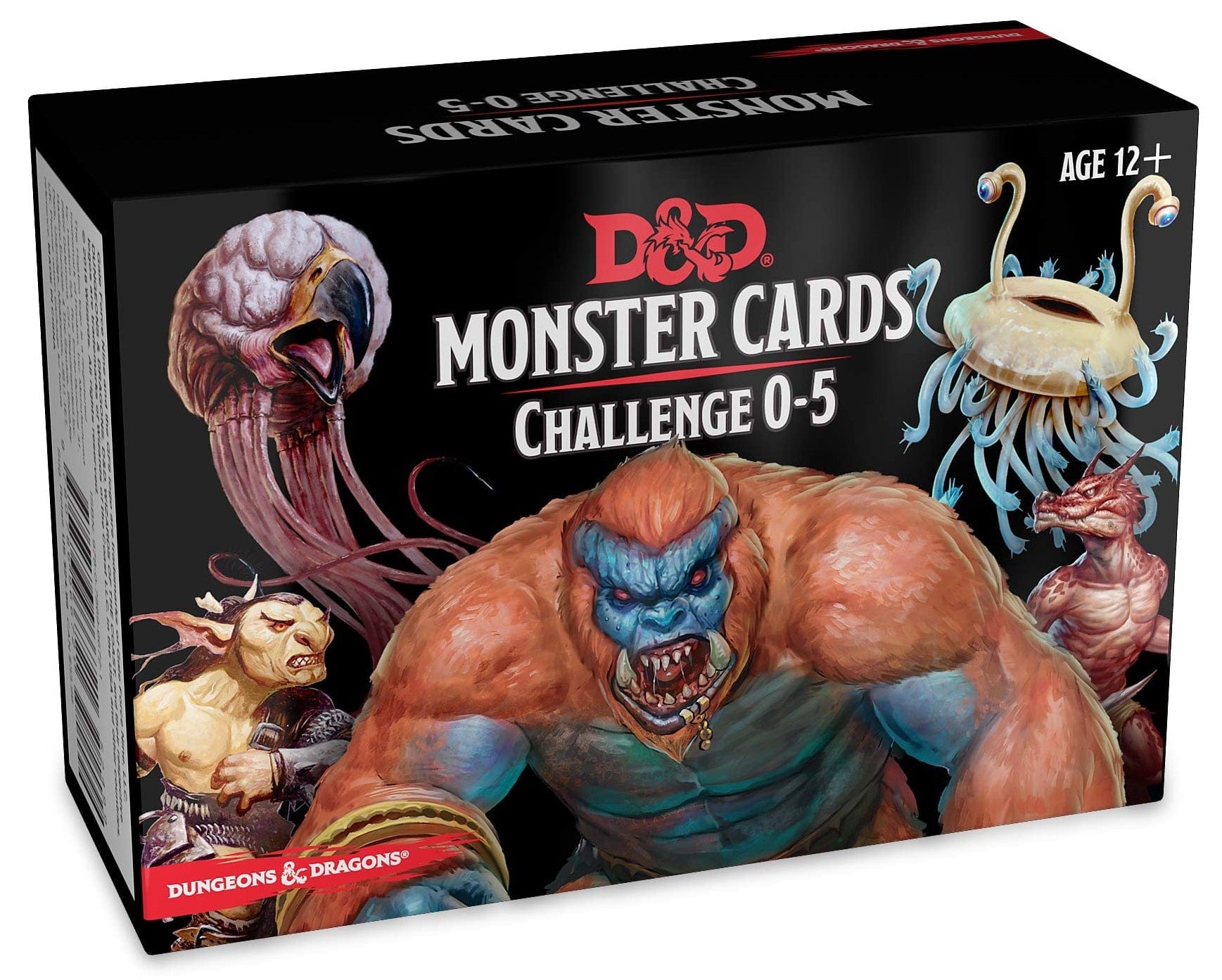 Gale Force Nine Tabletop Games > Role-Playing Games D&D: Monster Cards - Challenge 0-5 9780786966721 WOC C62820000