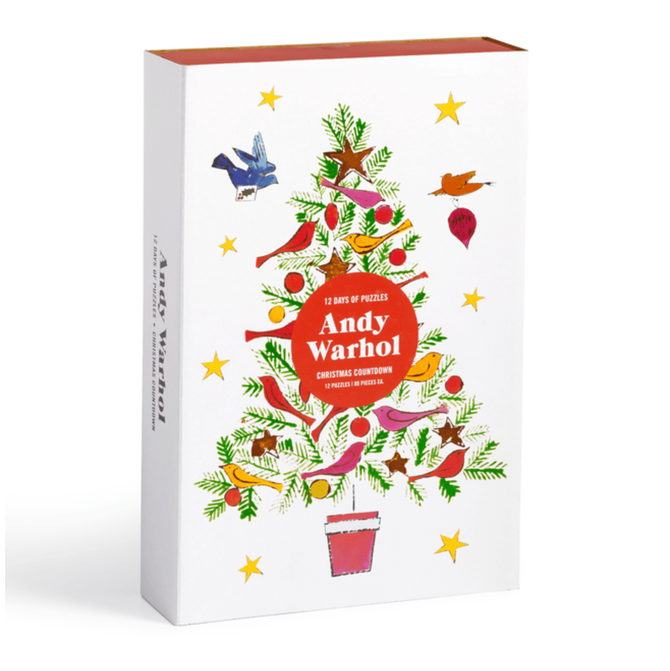 Galison Puzzles > Jigsaw Puzzles Andy Warhol 12 Days of Puzzles Christmas Countdown 9780735378773 ING-9780735378773