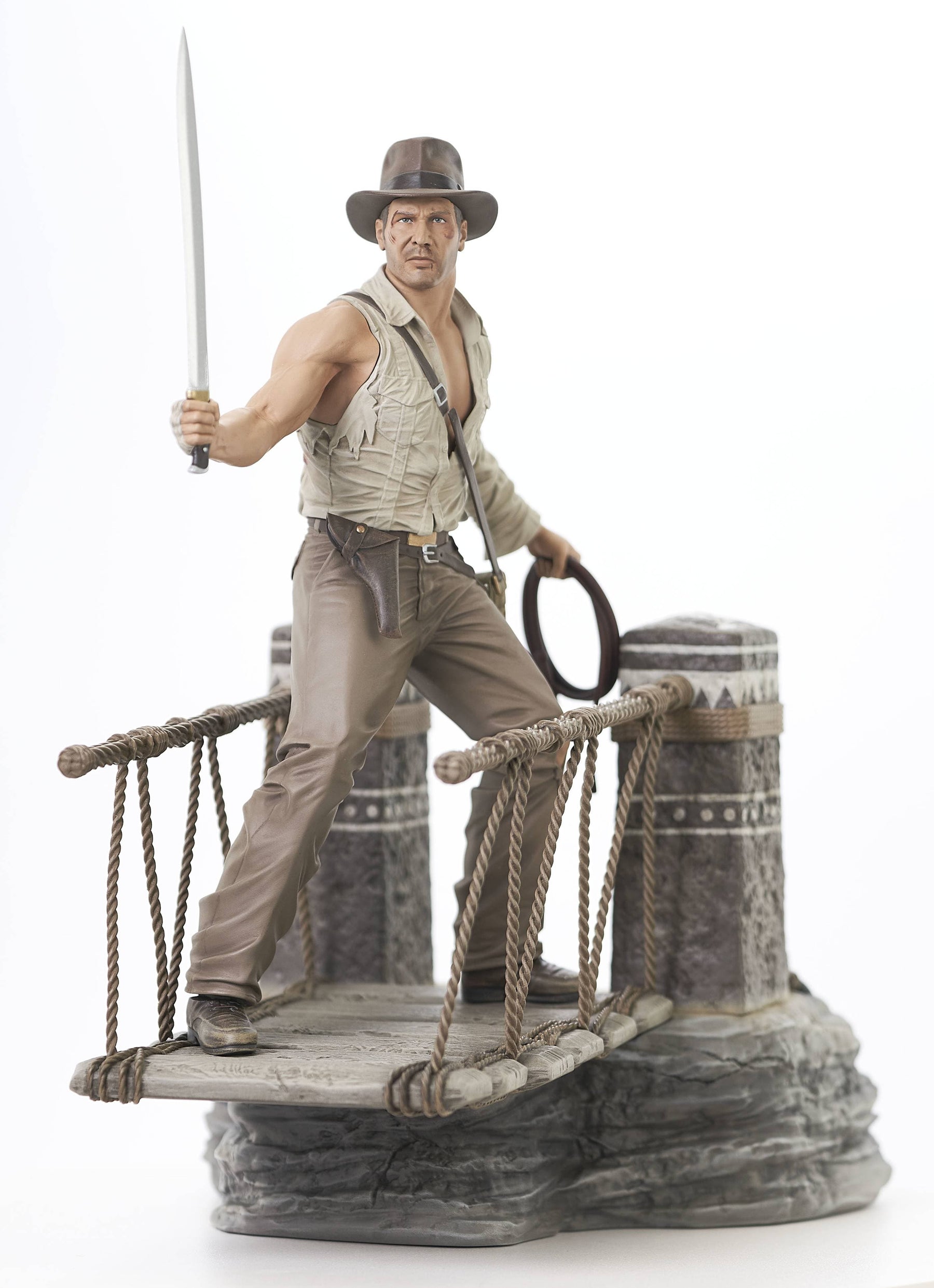 Gallery Toys > Action Figures > Movie Indiana Jones Temple of Doom Rope Bridge Statue 699788846544 FEB239322