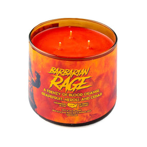 Game Master Dice Decor > Candles Barbarian Rage Gaming Candle: 8oz 03571708 00030