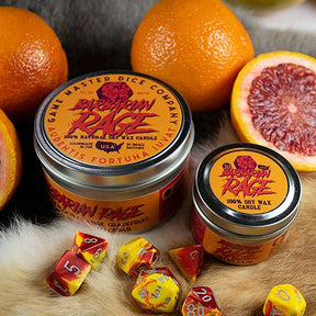 Game Master Dice Decor > Candles Barbarian Rage Gaming Candle: 8oz 03571708 00030