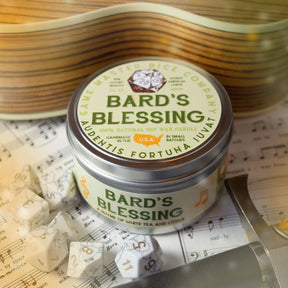 Game Master Dice Decor > Candles Bard's Blessing Gaming Candle: 8oz 736542189346 80022