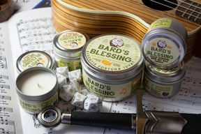 Game Master Dice Decor > Candles Bard's Blessing Gaming Candle: 8oz 736542189346 80022