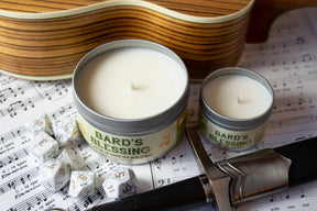 Game Master Dice Decor > Candles Bard's Blessing Gaming Candle: 8oz 736542189346 80022