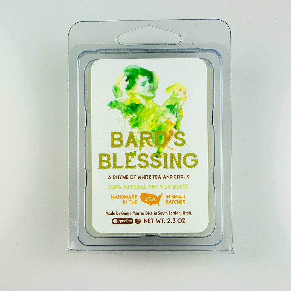 Game Master Dice Decor > Candles Bard's Blessing Gaming Candle: 8oz 736542189346 80022