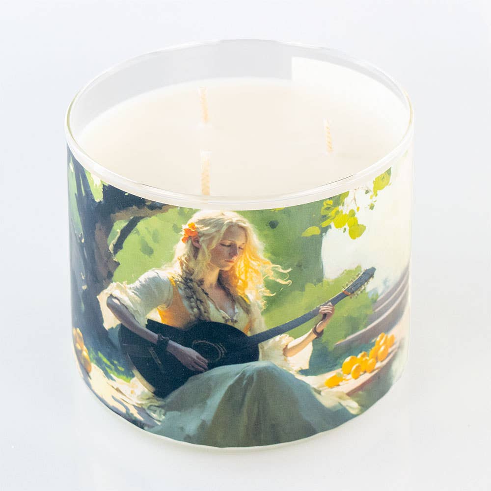 Game Master Dice Decor > Candles Bard's Blessing Gaming Candle: 8oz 736542189346 80022
