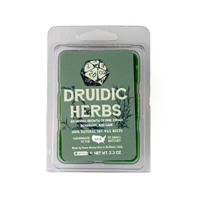 Game Master Dice Decor > Candles Druidic Herbs Gaming Candle: 8oz 03342332 80015