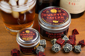 Game Master Dice Decor > Candles Dwarven Tavern Gaming Candle: 8oz 736542188684 80021